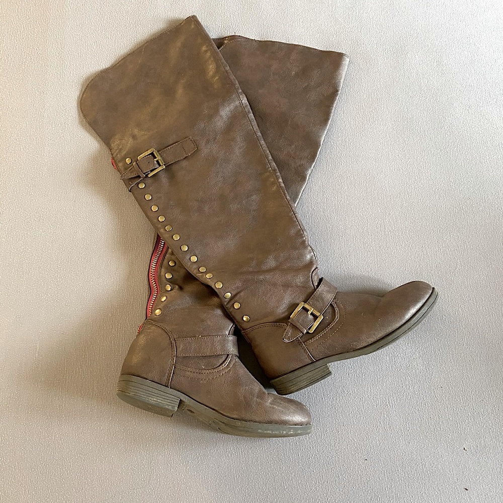 Knee high boots